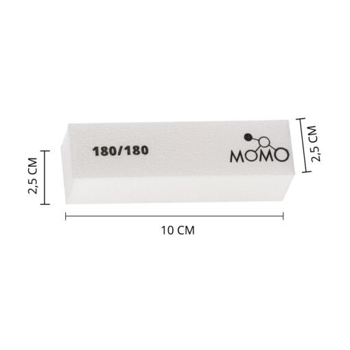 Tırnak Üstü Törpü Buffer 180/180 Beyaz  10 cm - Görsel 4