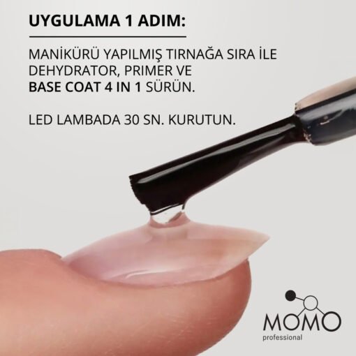 Base Coat 4 in 1, 10 ml - Görsel 3
