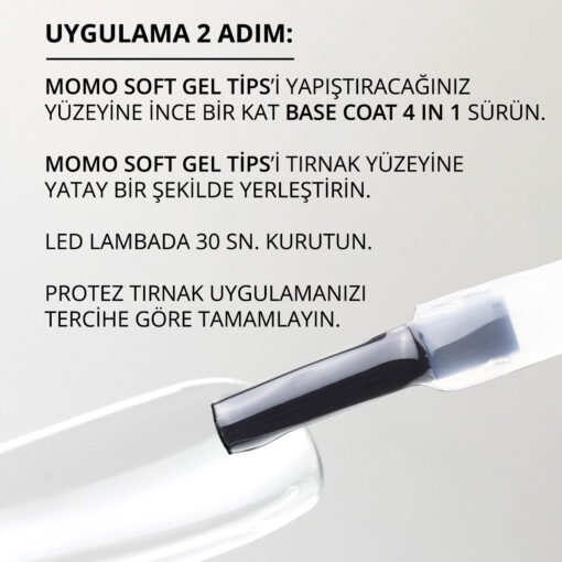 Base Coat 4 in 1, 10 ml - Görsel 4