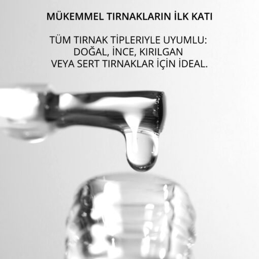 Base Coat Kalıcı Oje İçin, 4 ml - Görsel 4