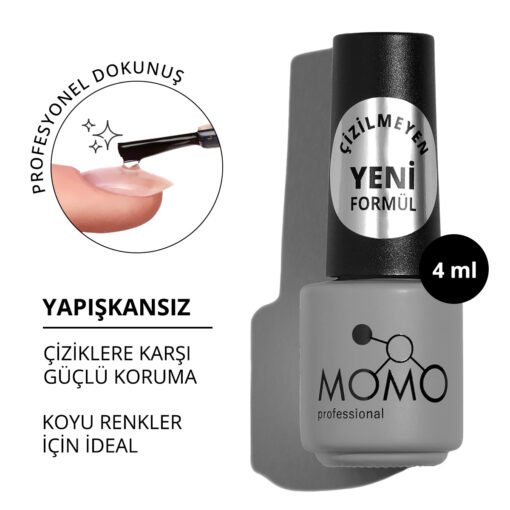 Çizilmeyen Yeni Formül Crystal Top Coat, 4 ml