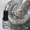 Kalıcı Oje G001, Yoğun Gümüş Simli, 4 ml
