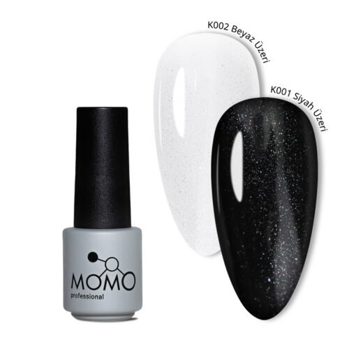 Glitter Top Coat 03, Hafif Gümüş Sim, 4 ml