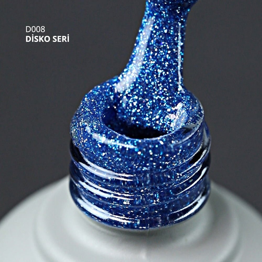 Disko Kalıcı Oje D008 Mav Reflective Flash Gel Polish