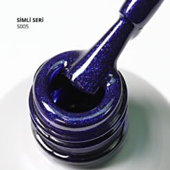 Kalıcı Oje S005, Simli Safir Mavi