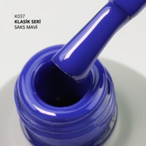 Kalıcı Oje K037, Saks Mavi