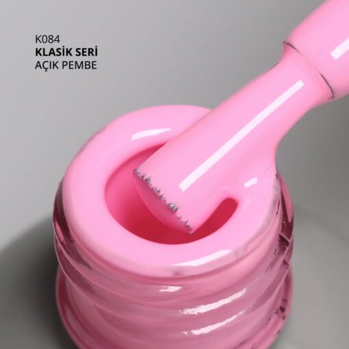 Kalıcı Oje K084, Açık Pembe, 4 ml - Görsel 2