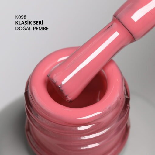 Kalıcı Oje K098, Doğal Pembe, 4 ml - Görsel 2