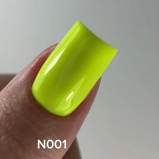 Kalıcı Oje N001, Neon Sarı, 14 ml - Görsel 4
