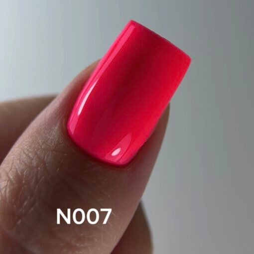 Kalıcı Oje N007, Neon Barbi Pembe, 4 ml - Görsel 5