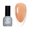 Kalıcı Oje için French Cover Rubber Base Coat FC08, Altın Simli Açık Bronz, 10 ml