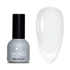 Kalıcı Oje için French Cover Rubber Base Coat FC11, Işıltılı Rakı Beyazı, 10 ml