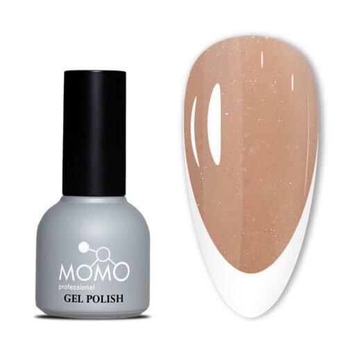 Kalıcı Oje için French Cover Rubber Base Coat FC13, Altın Simli Koyu Bronz, 10 ml