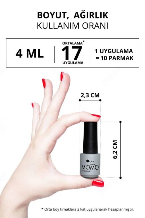 Kalıcı Oje K101, Buğday, 4 ml - Görsel 3