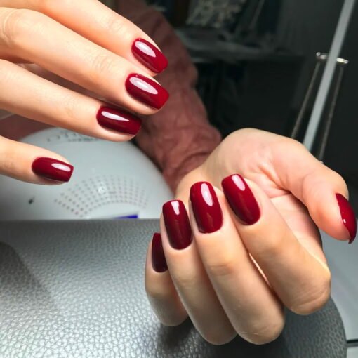 Kalıcı Oje K011, Vişne Bordo, 14 ml - Görsel 3