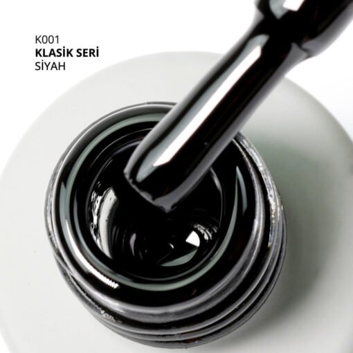 Kalıcı Oje K001, Siyah, 4 ml - Görsel 2
