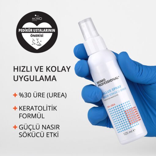 Callus Sprey, Nasır Sökücü Sprey, Pedikür için Keratolitik , 125 ml - Görsel 3