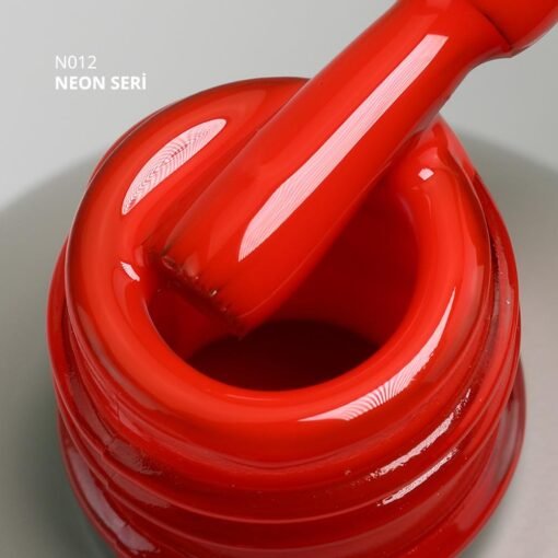 Kalıcı Oje N012, Neon Nar Çiçeği, 14 ml - Görsel 2