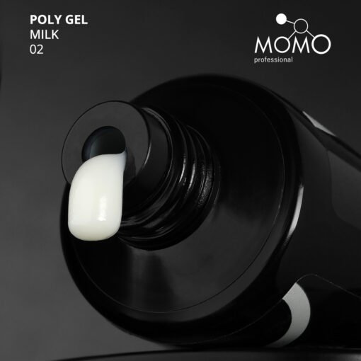 Protez Tırnak İçin Poly Gel, Poli Jel, No.02, Süt Beyazı, 30 gr - Görsel 3