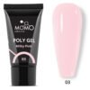 Protez Tırnak İçin Poly Gel, Poli Jel, No.03, Açık Pembe, 30 gr