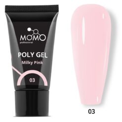 Protez Tırnak İçin Poly Gel, Poli Jel, No.03, Açık Pembe, 30 gr