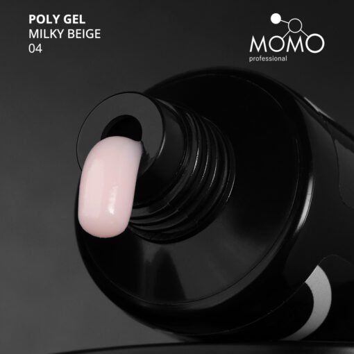 Protez Tırnak İçin Poly Gel, Poli Jel, No.04, Sütlü Bej, 30 gr - Görsel 3