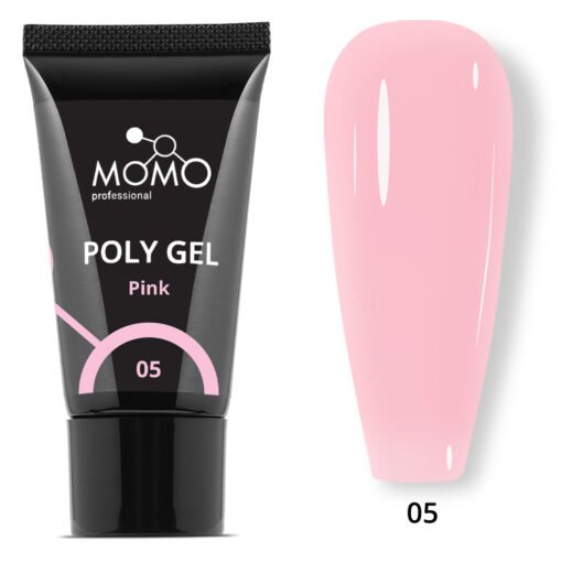 Protez Tırnak İçin Poly Gel, Poli Jel, No.05, Pembe, 30 gr