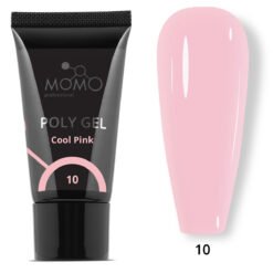 Protez Tırnak İçin Poly Gel, Poli Jel, No.10, Soğuk Pembe, 30 gr