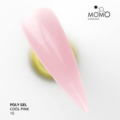 Protez Tırnak İçin Poly Gel, Poli Jel, No.10, Soğuk Pembe, 30 gr - Görsel 2