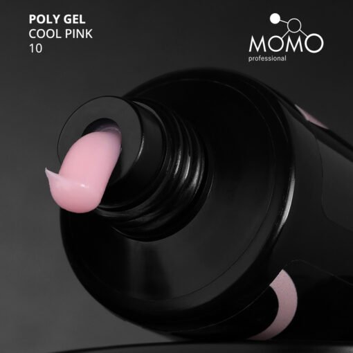 Protez Tırnak İçin Poly Gel, Poli Jel, No.10, Soğuk Pembe, 30 gr - Görsel 3