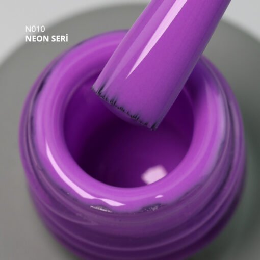 Kalıcı Oje N010, Neon Mor, 4 ml - Görsel 2