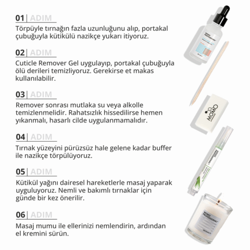 Manikür Seti, Tırnak Bakım Seti No.3 - Görsel 4
