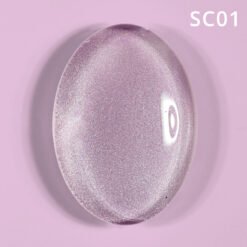 Korean Cat Eye, Silky Cat Eye, Kedi Gözü Oje, SC01 Lila, 10 ml