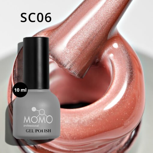 Korean Cat Eye, Silky Cat Eye, Kedi Gözü Oje, SC06 Natural Pembe, 10 ml - Görsel 5