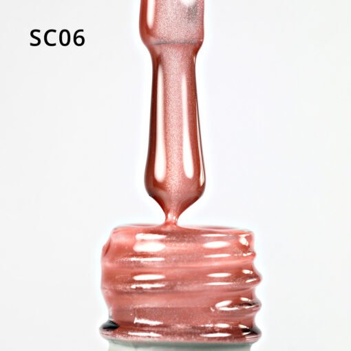 Korean Cat Eye, Silky Cat Eye, Kedi Gözü Oje, SC06 Natural Pembe, 10 ml - Görsel 6