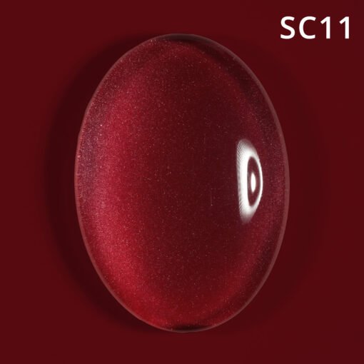 Korean Cat Eye, Silky Cat Eye, Kedi Gözü Oje, SC11 Açık Bordo, 10 ml