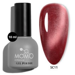Alternative view of Korean Cat Eye, Silky Cat Eye, Kedi Gözü Oje, SC11 Açık Bordo, 10 ml