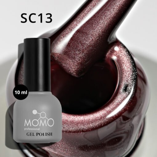 Korean Cat Eye, Silky Cat Eye, Kedi Gözü Oje, SC13 Kahverengi, 10 ml - Görsel 5