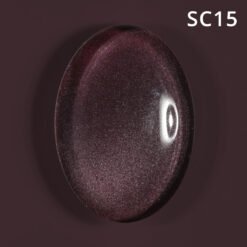 Korean Cat Eye, Silky Cat Eye, Kedi Gözü Oje, SC15 Bordo Mürdüm, 10 ml