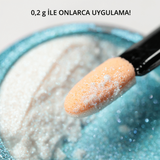 İnci Efektli İnci Tozu, Nail Art, Kalıcı Oje Tırnak Süsleme No.05 - Görsel 4